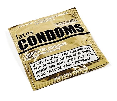 condoms with gold wrapper